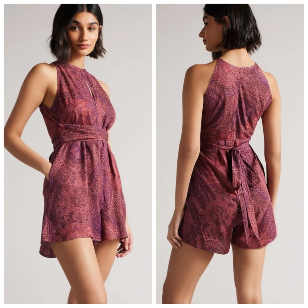 Ted Baker odesia playsuit romper xs 2 NWT 0